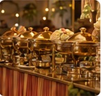 Catering setup